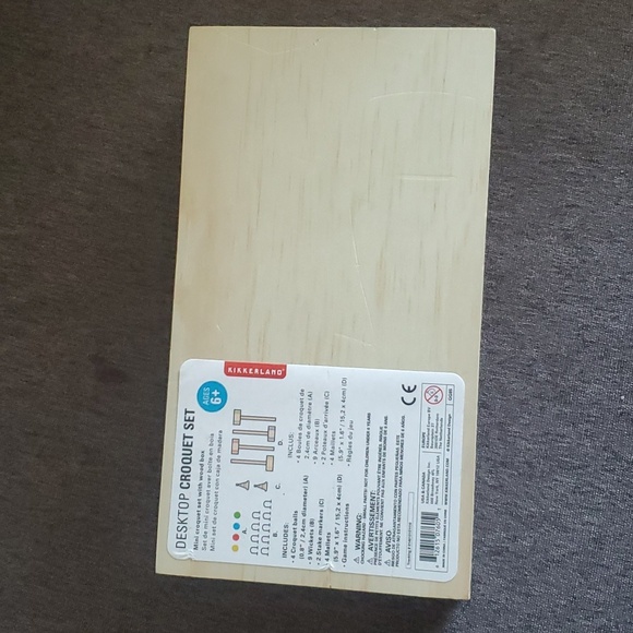 Desktop Croquet Set New With Tags - Picture 6 of 7